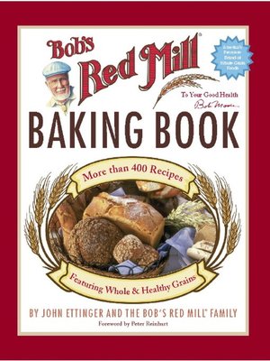 cover image of Bob's Red Mill Baking Book
